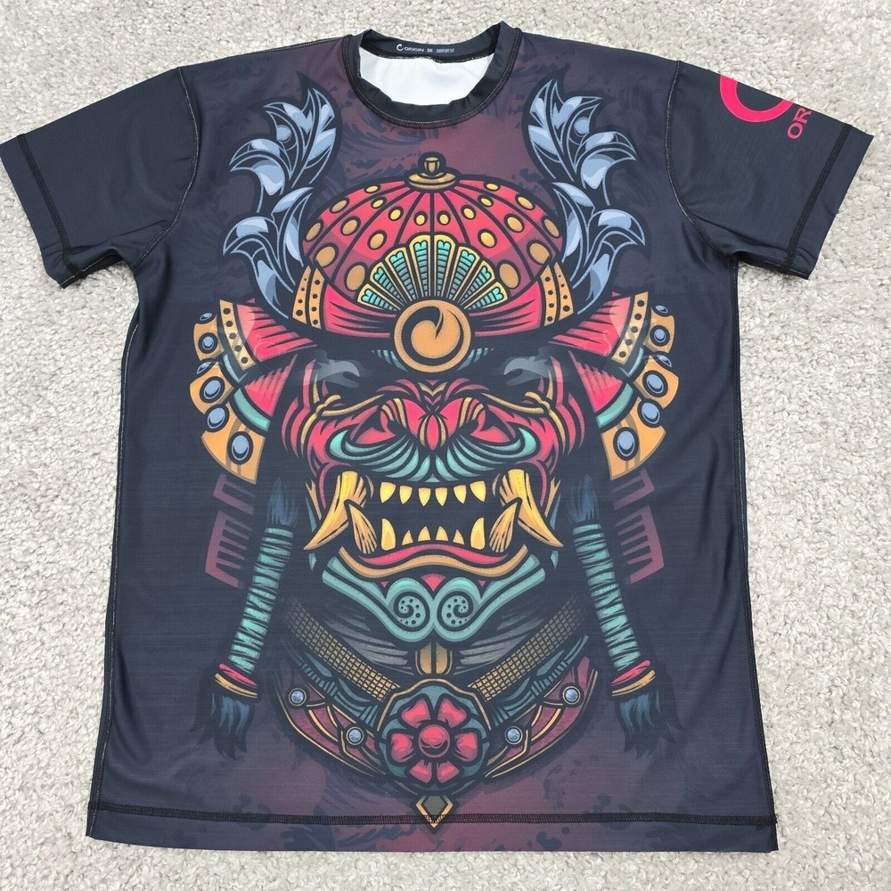 Origin‎ Mens Compression Rashguard Shirt Size 2XL Roots Mask Martial Arts MMA